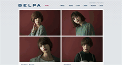 Desktop Screenshot of belpa.jp